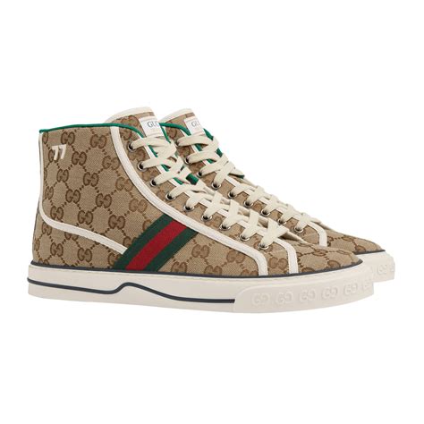 gucci off the grid high top sneaker|tennis 1977.